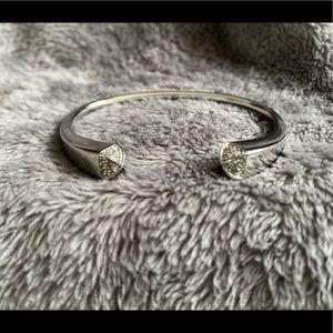 MK silver bangle